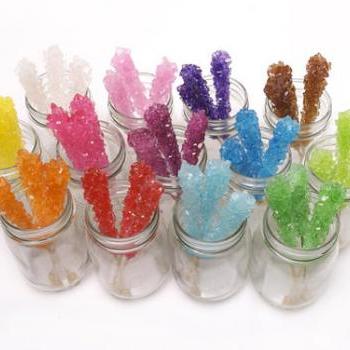 8 Rock Candy Sticks on Luulla